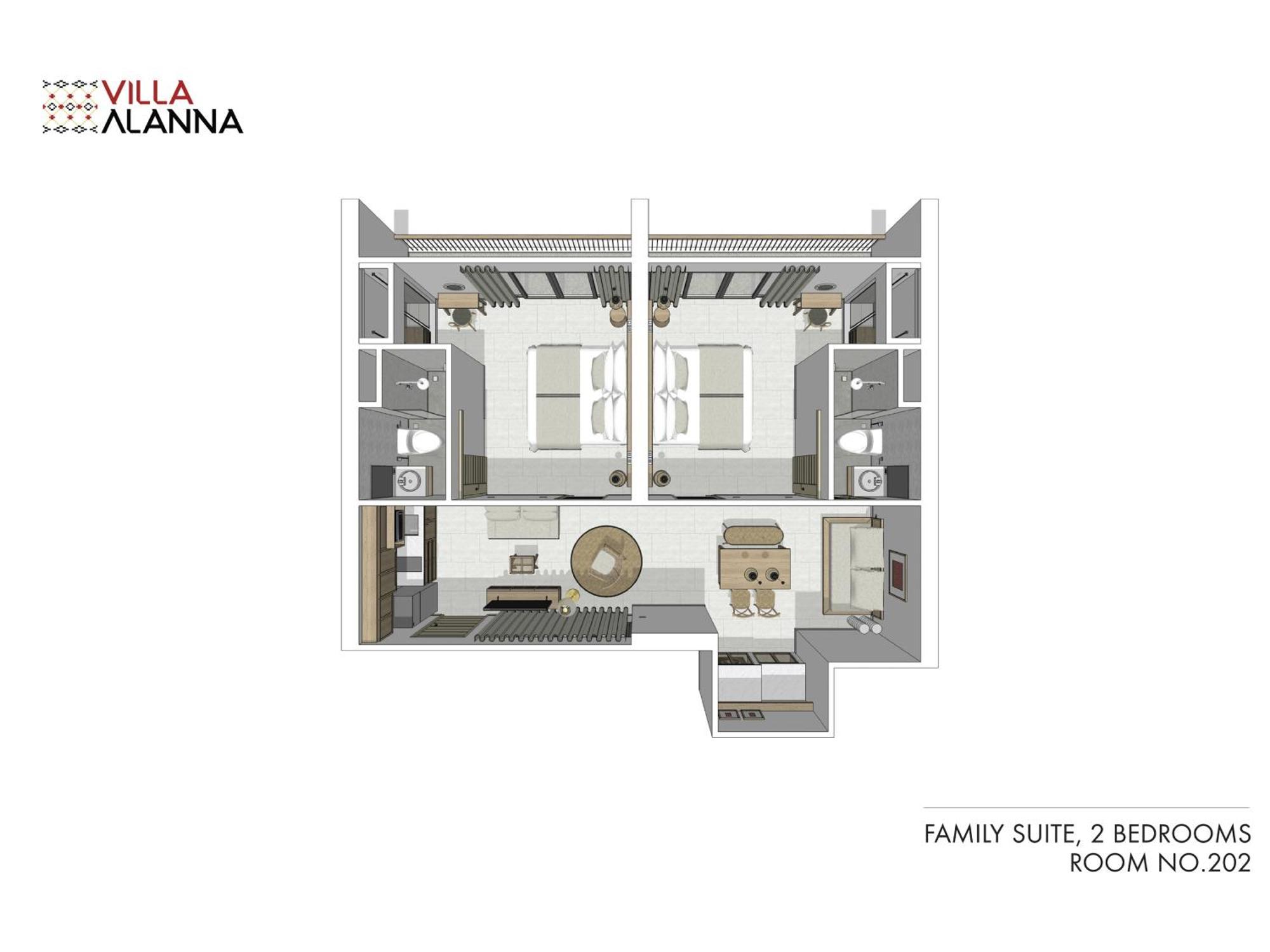 Villa Alanna 清邁 客房 照片