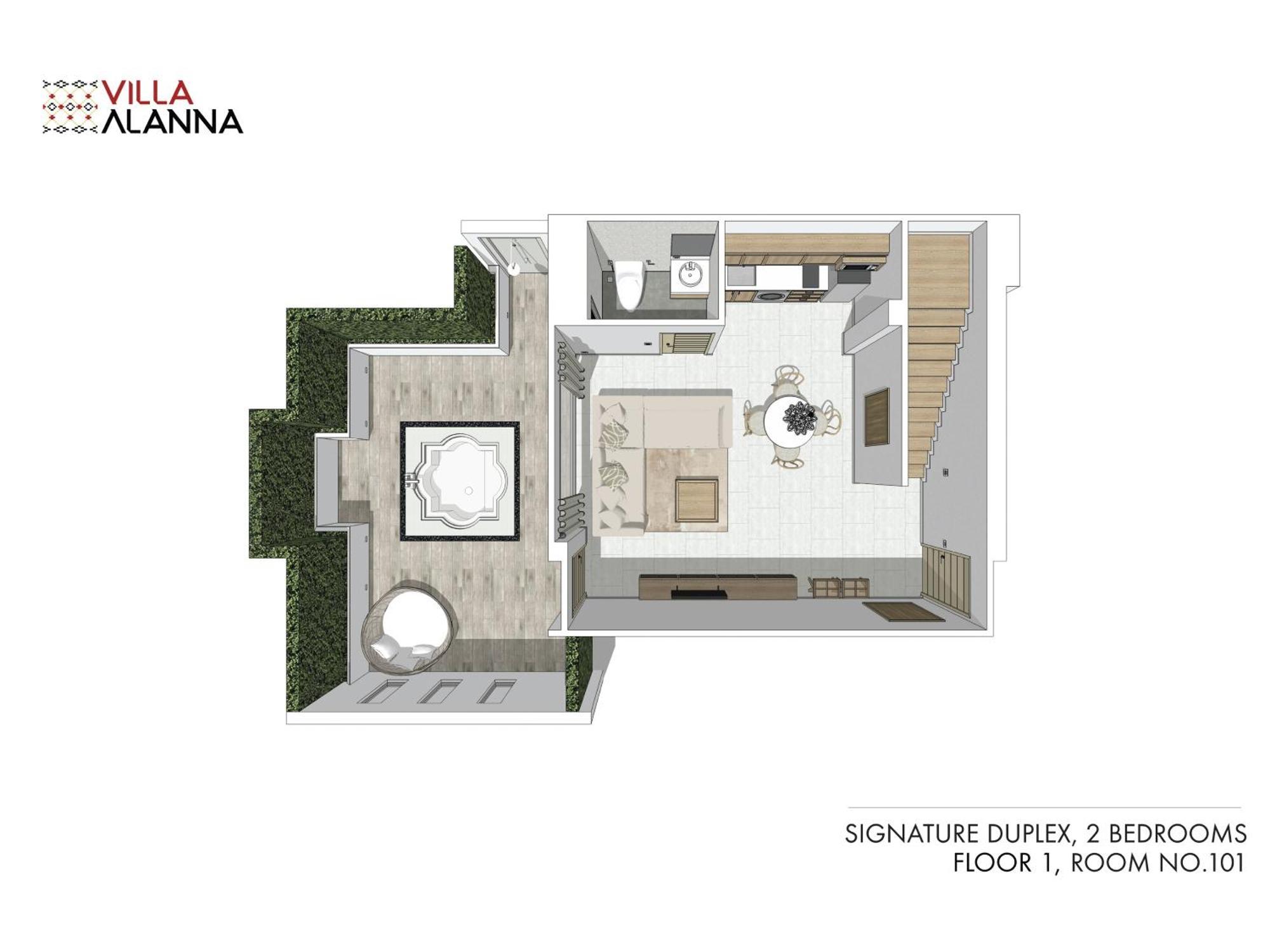 Villa Alanna 清邁 客房 照片